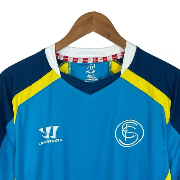 TS912 NWT Mens Warrior Sevilla Spain Soccer Club Football Jersey L - Picture 4 of 9